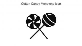 Cotton Candy Monotone Icon In Powerpoint Pptx Png And Editable Eps Format
