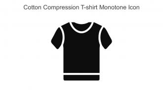 Cotton Compression T Shirt Monotone Icon In Powerpoint Pptx Png And Editable Eps Format