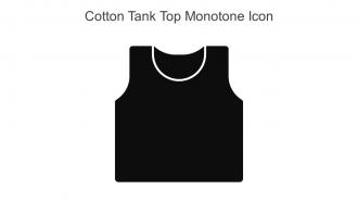 Cotton Tank Top Monotone Icon In Powerpoint Pptx Png And Editable Eps Format