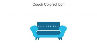 Couch Colored Icon In Powerpoint Pptx Png And Editable Eps Format