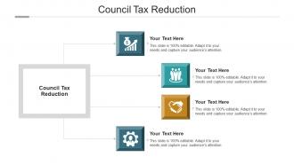 Council Tax Reduction Ppt Powerpoint Presentation Model Introduction Cpb