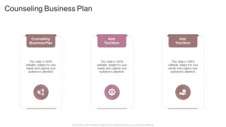 Counseling Business Plan In Powerpoint And Google Slides Cpb