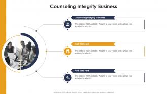 Counseling Integrity Business In Powerpoint And Google Slides Cpb