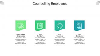 Counselling employees ppt powerpoint presentation portfolio vector cpb