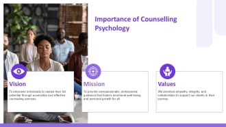 Counselling Psychology And Its Importance PPT Template AT Slides Good