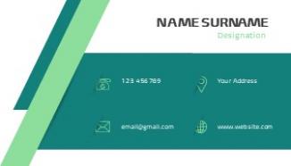 Counsellor Business Card Template