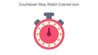 Countdown Stop Watch Colored Icon In Powerpoint Pptx Png And Editable Eps Format