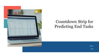 Countdown Strip For Predicting End Tasks PPT Sample AT