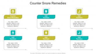 Counter Snore Remedies In Powerpoint And Google Slides Cpb