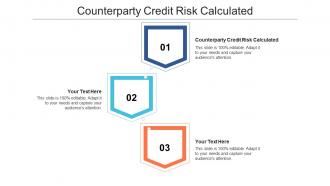Counterparty credit risk calculated ppt powerpoint presentation model mockup cpb
