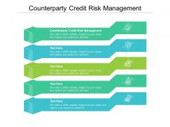 Counterparty credit risk management ppt powerpoint presentation outline show cpb