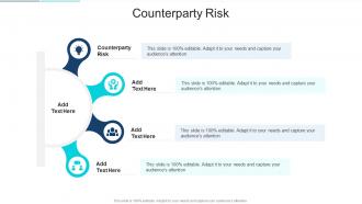 Counterparty Risk In Powerpoint And Google Slides Cpb