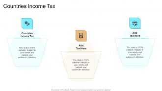 Countries Income Tax In Powerpoint And Google Slides Cpb