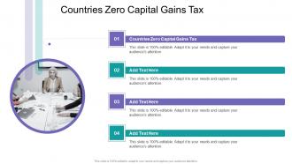 Countries Zero Capital Gains Tax In Powerpoint And Google Slides Cpb