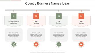 Country Business Names Ideas In Powerpoint And Google Slides Cpb