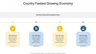 Country Fastest Growing Economy In Powerpoint And Google Slides Cpb
