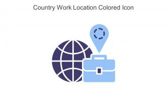 Country Work Location Colored Icon In Powerpoint Pptx Png And Editable Eps Format