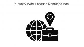 Country Work Location Monotone Icon In Powerpoint Pptx Png And Editable Eps Format
