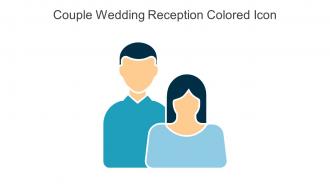 Couple Wedding Reception Colored Icon In Powerpoint Pptx Png And Editable Eps Format