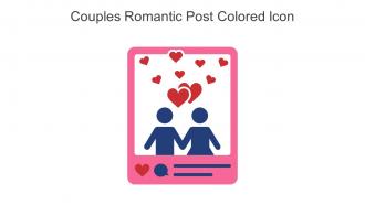 Couples Romantic Post Colored Icon In Powerpoint Pptx Png And Editable Eps Format