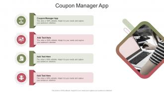 Coupon Manager App In Powerpoint And Google Slides Cpb