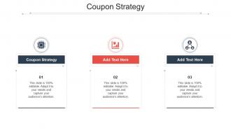 Coupon Strategy Ppt Powerpoint Presentation File Maker Cpb