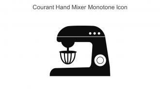 Courant Hand Mixer Monotone Icon In Powerpoint Pptx Png And Editable Eps Format