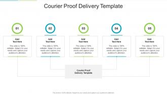 Courier Proof Delivery Template In Powerpoint And Google Slides Cpb