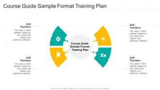 Course Guide Sample Format Training Plan In Powerpoint And Google Slides Cpb