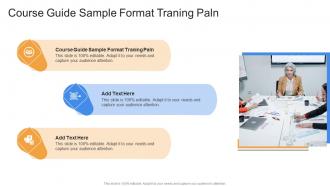 Course Guide Sample Format Traning Paln In Powerpoint And Google Slides Cpb