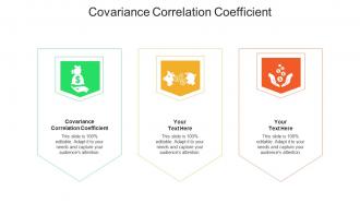 Covariance correlation coefficient ppt powerpoint presentation designs cpb