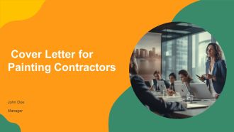 Cover Letter For Painting Contractors PPT Sample AT