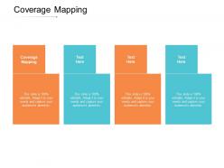 Coverage mapping ppt powerpoint presentation model visuals cpb