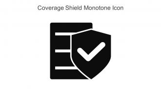 Coverage Shield Monotone Icon In Powerpoint Pptx Png And Editable Eps Format