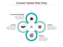 Covered interest rate parity ppt powerpoint presentation show ideas cpb