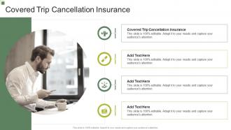 Covered Trip Cancellation Insurance In Powerpoint And Google Slides Cpb