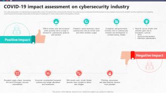 COVID19 Impact Assessment On Cybersecurity Industry Global Cybersecurity Industry Outlook