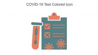 COVID 19 Test Colored Icon In Powerpoint Pptx Png And Editable Eps Format