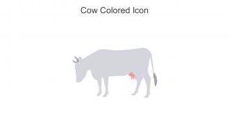 Cow Colored Icon In Powerpoint Pptx Png And Editable Eps Format