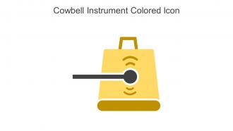 Cowbell Instrument Colored Icon In Powerpoint Pptx Png And Editable Eps Format