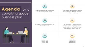 Coworking Space Business Plan Powerpoint Presentation Slides BP Unique Template