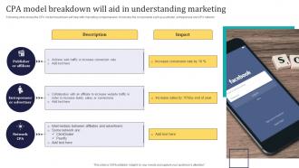 CPA Model Breakdown Will Aid In Understanding Marketing