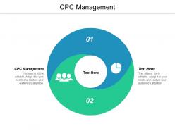 Cpc management ppt powerpoint presentation icon background designs cpb