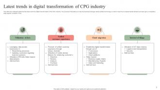 CPG Digital Transformation Powerpoint Ppt Template Bundles Analytical Multipurpose