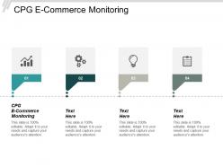 Cpg e commerce monitoring ppt powerpoint presentation infographic template icon cpb