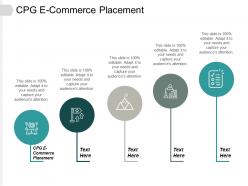 Cpg e commerce placement ppt powerpoint presentation infographic template infographic cpb