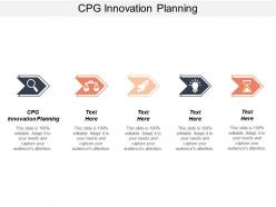 Cpg innovation planning ppt powerpoint presentation gallery examples cpb