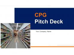 Cpg pitch deck ppt template