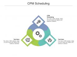 Cpm scheduling ppt powerpoint presentation portfolio visuals cpb