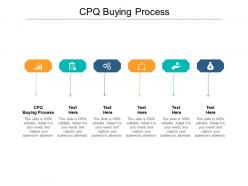 Cpq buying process ppt powerpoint presentation inspiration cpb